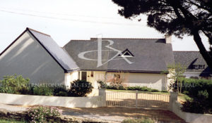 villa face à l’océan
