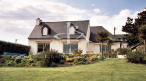 villa face à l’océan