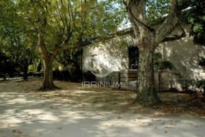 Domaine viticole en Provence avec vignobles et installations modernes