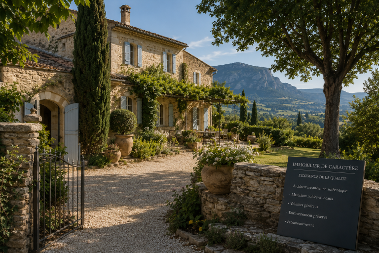 Character real estate in France: a market defined by quality